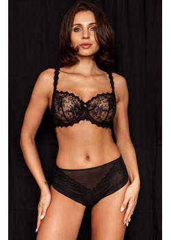 Klasyczne figi damskie czarne Romance LV-F20, Kolor czarny, Rozmiar L, Le Vernis ze sklepu Intymna w kategorii Majtki damskie - zdjęcie 187377990