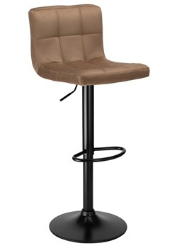 Oliwkowy hoker welurowy  K9-D07 ze sklepu Edinos.pl w kategorii Hokery - zdjęcie 187378080