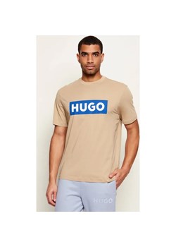 Hugo Blue T-shirt Nico | Regular Fit ze sklepu Gomez Fashion Store w kategorii T-shirty męskie - zdjęcie 187378644