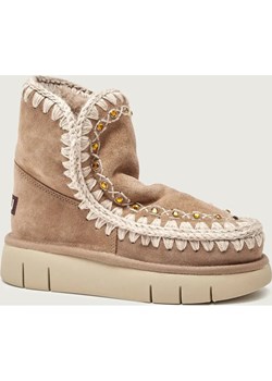 MOU Śniegowce Bounce | zamsz | z dodatkiem wełny ze sklepu Gomez Fashion Store w kategorii Śniegowce damskie - zdjęcie 187378691