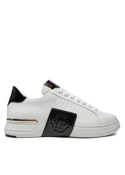 Sneakersy PHILIPP PLEIN FADS USC0565 PLE025N Biały ze sklepu eobuwie.pl w kategorii Buty sportowe męskie - zdjęcie 187378872