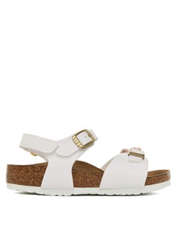 Sandały Birkenstock Rio Flowers As Kids 1029561 S Biały ze sklepu eobuwie.pl w kategorii Sandały dziecięce - zdjęcie 187378904