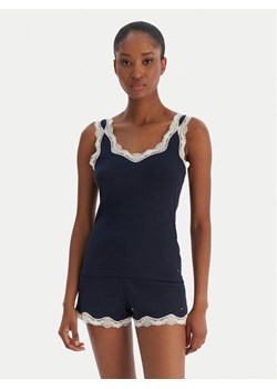 Tommy Hilfiger Piżama UW0UW06215 Granatowy Regular Fit ze sklepu MODIVO w kategorii Piżamy damskie - zdjęcie 187379381