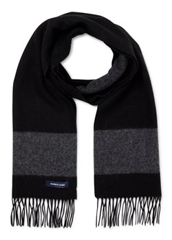 Andrew James Męski wełniany szalik Mężczyźni Wełna czarny wzorzysty ze sklepu vangraaf w kategorii Szaliki męskie - zdjęcie 187380141
