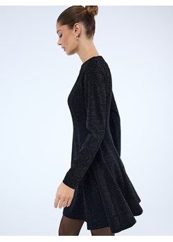 Mohito - Sukienka mini z metalizowaną nitką - czarny ze sklepu Mohito w kategorii Sukienki - zdjęcie 187380594