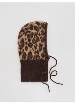 Reserved - Dzianinowa kominiarka z wełną - wielobarwny ze sklepu Reserved w kategorii Czapki zimowe damskie - zdjęcie 187380780