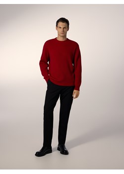 Reserved - Sweter z wełną - czerwony ze sklepu Reserved w kategorii Swetry męskie - zdjęcie 187381021