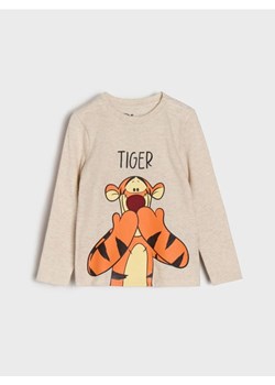 Sinsay - Koszulka z nadrukiem Winnie the Pooh - kremowy ze sklepu Sinsay w kategorii Bluzki dziewczęce - zdjęcie 187382230