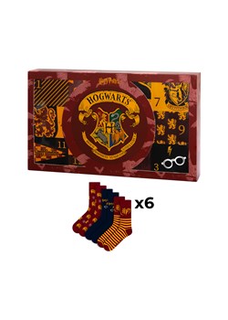 Kalendarz Adwentowy ze Skarpetkami Harry Potter 6-pak ze sklepu Sklep SOXO w kategorii Skarpetki męskie - zdjęcie 187382302