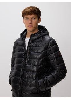 Reserved - Pikowana kurtka z kapturem - czarny ze sklepu Reserved w kategorii Kurtki męskie - zdjęcie 187382514