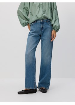 Reserved - Jeansy straight - niebieski ze sklepu Reserved w kategorii Jeansy damskie - zdjęcie 187382660