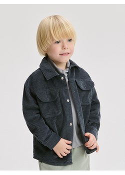 Reserved - Bawełniana koszula - ciemnoszary ze sklepu Reserved w kategorii Koszule chłopięce - zdjęcie 187382704