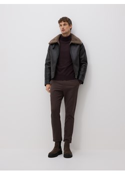 Reserved - Kurtka z kołnierzem - brązowy ze sklepu Reserved w kategorii Kurtki męskie - zdjęcie 187382723