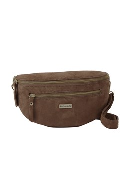 Zamszowa nerka damska Barberinis - Beżowa ciemna ze sklepu butyolivier w kategorii Nerki - zdjęcie 187382960