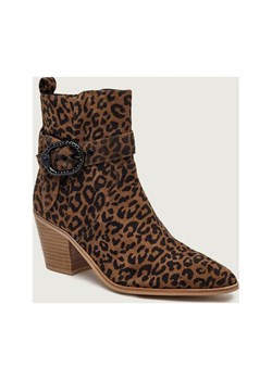 Kurt Geiger Kowbojki MAYFAIR | zamsz ze sklepu Gomez Fashion Store w kategorii Botki - zdjęcie 187383012