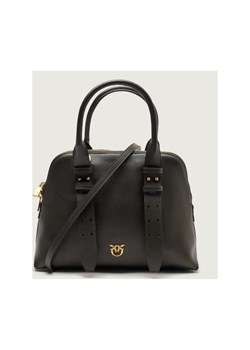 Pinko Skórzany kuferek BOWLING BAG MEDIUM ze sklepu Gomez Fashion Store w kategorii Kuferki - zdjęcie 187383074