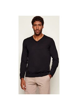 BOSS BLACK Wełniany sweter Melba-P | Slim Fit ze sklepu Gomez Fashion Store w kategorii Swetry męskie - zdjęcie 187383112