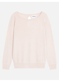 Perfect Cashmere Kaszmirowy sweter &quot;Leslie&quot; w kolorze jasnoróżowym ze sklepu Limango Polska w kategorii Swetry damskie - zdjęcie 187383862