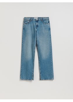 Reserved - Jeansy straight - niebieski ze sklepu Reserved w kategorii Jeansy damskie - zdjęcie 187384784