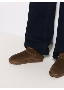 Reserved - Zamszowe śniegowce - beżowy ze sklepu Reserved w kategorii Śniegowce damskie - zdjęcie 187384814