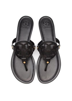 Japonki Tory Burch Miller 11744 Czarny ze sklepu eobuwie.pl w kategorii Klapki damskie - zdjęcie 187384924