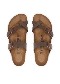 Japonki Birkenstock Mayari 0071063 Brązowy ze sklepu eobuwie.pl w kategorii Klapki damskie - zdjęcie 187384934