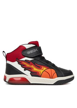 Sneakersy Geox J Inek J569CC 05411 C0048 D Czarny ze sklepu eobuwie.pl w kategorii Buty sportowe dziecięce - zdjęcie 187384950