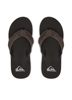 Japonki Quiksilver AQYL100047 Czarny ze sklepu eobuwie.pl w kategorii Klapki męskie - zdjęcie 187384961