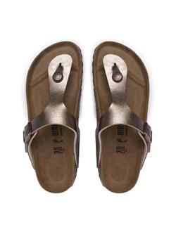 Japonki Birkenstock Gizeh Bs 1016145 Brązowy ze sklepu eobuwie.pl w kategorii Klapki damskie - zdjęcie 187384963