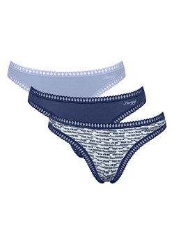 Sloggi Komplet stringów Go Crush 10219704 Niebieski ze sklepu MODIVO w kategorii Majtki damskie - zdjęcie 187385192