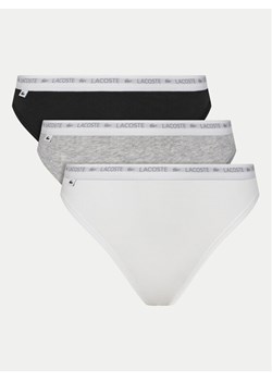Lacoste Komplet stringów 8F1341 Kolorowy ze sklepu MODIVO w kategorii Majtki damskie - zdjęcie 187385203