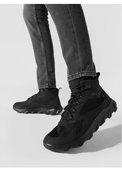 ECCO Trekkingi Mx Low Mid Gtx Tex GORE-TEX 82022451052 Czarny ze sklepu MODIVO w kategorii Buty trekkingowe męskie - zdjęcie 187385210