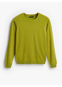 Mohito - Oliwkowy sweter z wiskozą - oliwkowy ze sklepu Mohito w kategorii Swetry damskie - zdjęcie 187385521