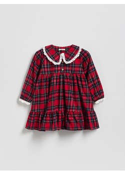 Reserved - Sukienka w kratę - wielobarwny ze sklepu Reserved w kategorii Sukienki dziewczęce - zdjęcie 187386173