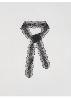 Reserved - Wąski szal - czarny ze sklepu Reserved w kategorii Szaliki i chusty damskie - zdjęcie 187386191