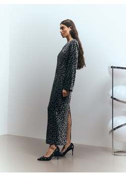 Reserved - Sukienka z cekinami - czarny ze sklepu Reserved w kategorii Sukienki - zdjęcie 187386320