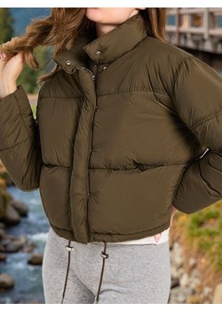 Sinsay - Pikowana kurtka puffer - zielony ze sklepu Sinsay w kategorii Kurtki damskie - zdjęcie 187386853