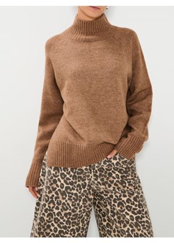 Sinsay - Sweter ze stójką - brązowy ze sklepu Sinsay w kategorii Swetry damskie - zdjęcie 187386864
