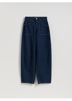 Reserved - Jeansy balloon - granatowy ze sklepu Reserved w kategorii Jeansy damskie - zdjęcie 187387861