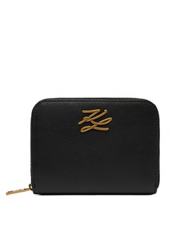 KARL LAGERFELD Portfel A4W32036 Czarny ze sklepu MODIVO w kategorii Portfele damskie - zdjęcie 187388462