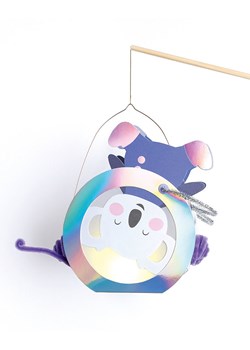 folia PAPER Zestaw w kolorze niebiesko-jasnoróżowym do wykonania lampionu - 5+ ze sklepu Limango Polska w kategorii Zabawki - zdjęcie 187389063