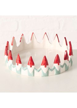 Boltze Miska &quot;Remsy&quot; w kolorze biało-czerwonym do serwowania - Ø 20 cm ze sklepu Limango Polska w kategorii Naczynia - zdjęcie 187389071