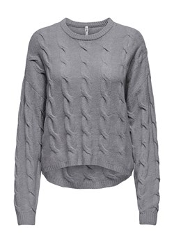 ONLY Sweter w kolorze szarym ze sklepu Limango Polska w kategorii Swetry damskie - zdjęcie 187389174