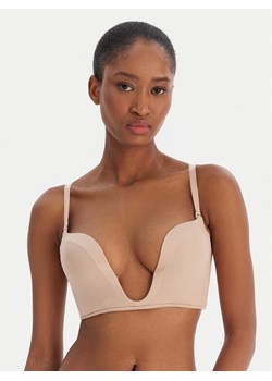 Wonderbra Biustonosz push-up WB0000J5 Beżowy ze sklepu MODIVO w kategorii Biustonosze - zdjęcie 187389574