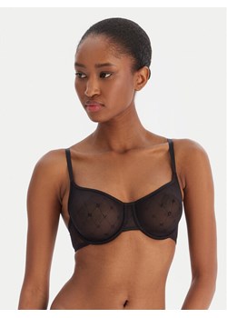 DKNY Biustonosz z fiszbiną DK4039 Czarny ze sklepu MODIVO w kategorii Biustonosze - zdjęcie 187389580