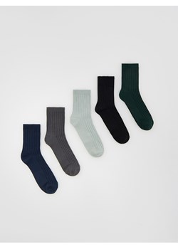 Reserved - Skarpetki 5 pack - granatowy ze sklepu Reserved w kategorii Skarpetki dziecięce - zdjęcie 187390430