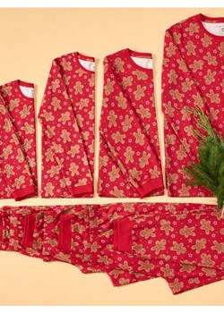 Sinsay - Bawełniana piżama dwuczęściowa w stylu świątecznym - czerwony ze sklepu Sinsay w kategorii Piżamy dziecięce - zdjęcie 187390742