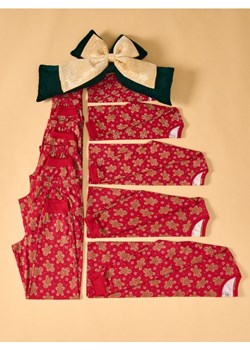 Sinsay - Bawełniana piżama dwuczęściowa - czerwony ze sklepu Sinsay w kategorii Piżamy męskie - zdjęcie 187390751