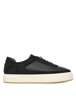 Sneakersy Calvin Klein Basket Cupsole Laceup Lth-Nu YM0YM01354 Czarny ze sklepu eobuwie.pl w kategorii Buty sportowe męskie - zdjęcie 187390884