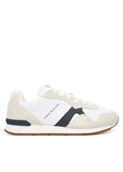 Tommy Hilfiger Sneakersy Runner Icon Mix FM0FM05679 Écru ze sklepu MODIVO w kategorii Buty sportowe męskie - zdjęcie 187391194